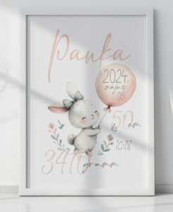 Babaköszöntő "nyuszó" plakát