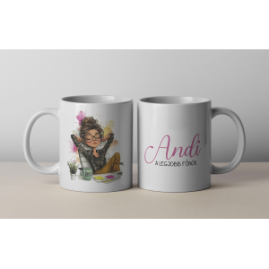 Egyedi bögre - főnök - saját névvel