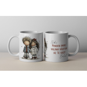 egyedi bögre - vallomással