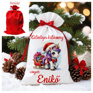 Mikulás zsák "pónis"