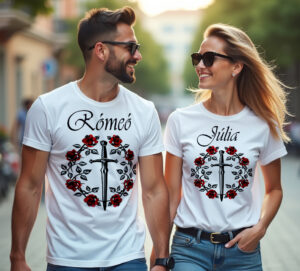 Páros póló "Rómeó&Júlia"