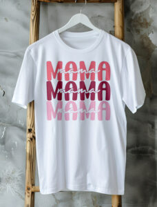 Mama póló - egyedi grafikával