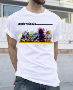 Férfi póló " legénybúcsú - starwars "