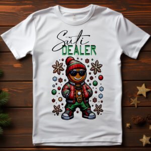 Férfi póló " süti dealer "