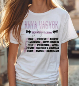 Anya póló - csak őszintén