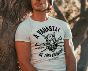 férfi póló - vadászat