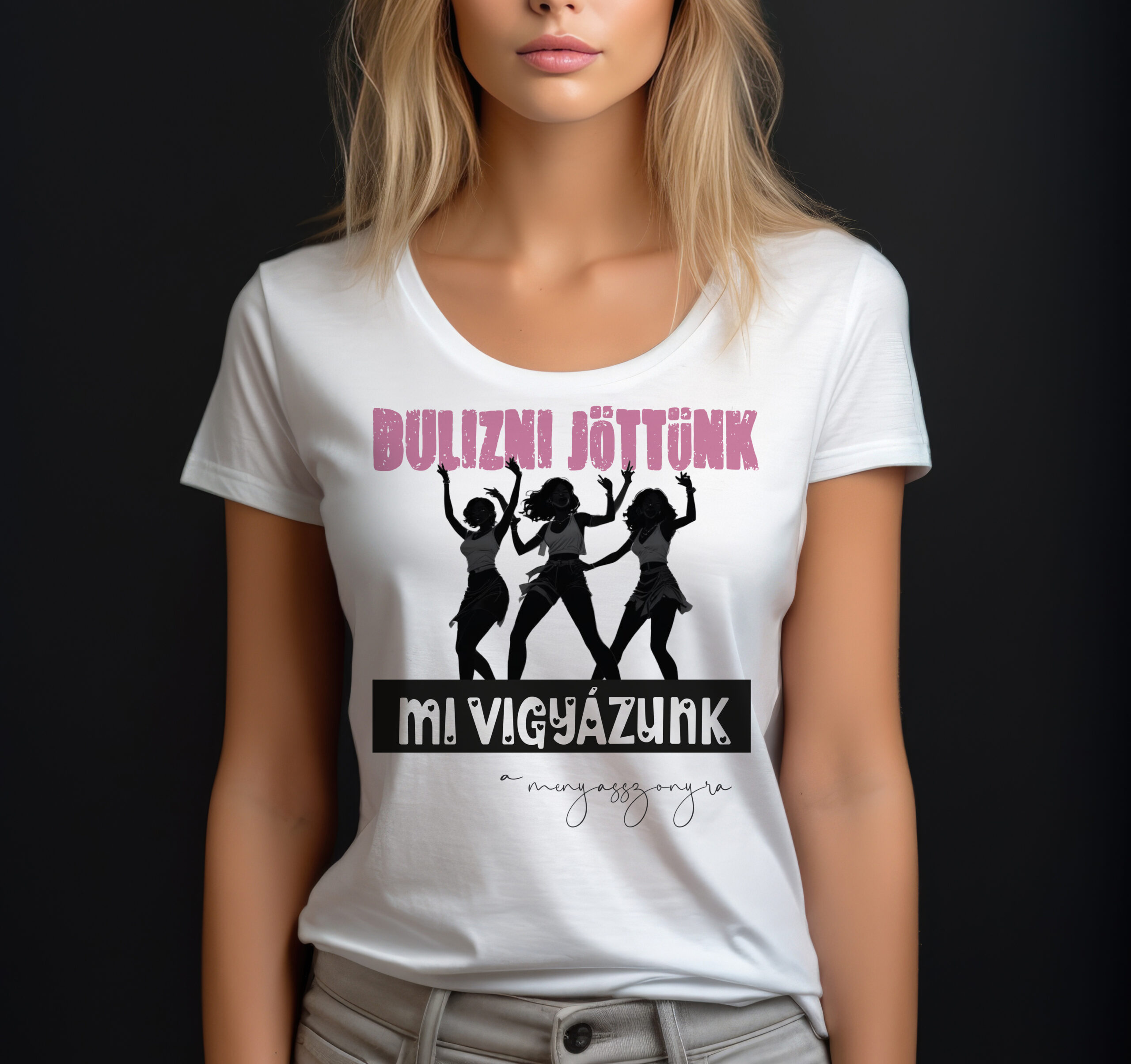 Lánybúcsús póló - menyasszonyka - Image 3