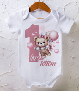 1 éves lettem - kis macis grafika