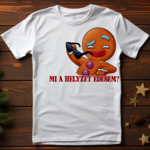 Férfi póló " mi a helyzet "