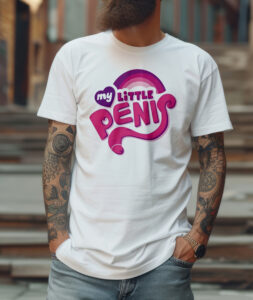 Férfi póló " legénybúcsú - my little "