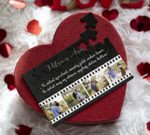 egyedi ajándék karácsonyi ajándék ötlet egyedi kirakós saját fotókkal