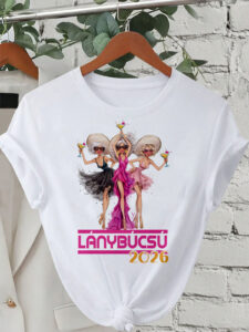 lánybúcsú party - póló