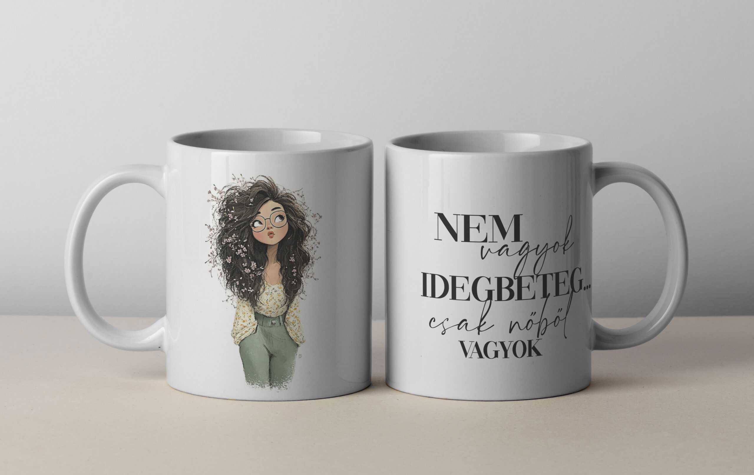 egyedi bögre -nőből vagyok