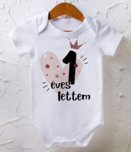 1 éves lettem - szülinapi body