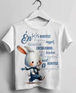 Gyerek póló - húsvétra - locsolóverssel