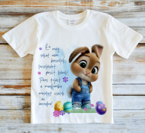 Húsvétra - póló locsolóverssel