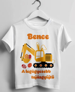 Munkagép - húsvéti grafikával