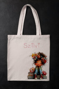 Bevásárlótáska - könyvek - névvel